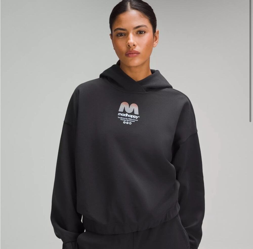 Limited Edition Lululemon X Madhappy Relaxed Crop Hoodie Womens Size 6